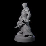 Muscled Death Cultist E Miniature for Dungeons and Dragons, Pathfinder or other TTRPGs