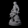 Muscled Death Cultist E Miniature for Dungeons and Dragons, Pathfinder or other TTRPGs