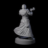 Muscled Death Cultist F Miniature for Dungeons and Dragons, Pathfinder or other TTRPGs