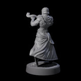 Muscled Death Cultist F Miniature for Dungeons and Dragons, Pathfinder or other TTRPGs