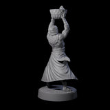 Muscled Death Cultist G Miniature for Dungeons and Dragons, Pathfinder or other TTRPGs