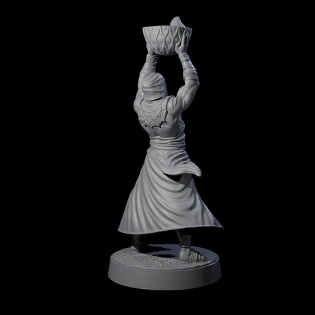 Muscled Death Cultist G Miniature for Dungeons and Dragons, Pathfinder or other TTRPGs