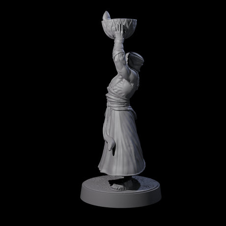 Muscled Death Cultist G Miniature for Dungeons and Dragons, Pathfinder or other TTRPGs
