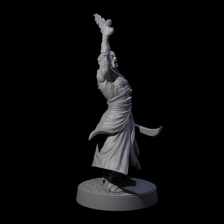 Muscled Death Cultist H Miniature for Dungeons and Dragons, Pathfinder or other TTRPGs