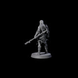 Muscular Elf Frost Guardian A Miniature for Dungeons and Dragons, Pathfinder or other TTRPGs