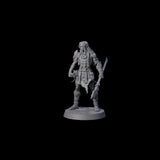 Muscular Elf Frost Guardian A Miniature for Dungeons and Dragons, Pathfinder or other TTRPGs
