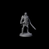 Muscular Elf Frost Guardian A Miniature for Dungeons and Dragons, Pathfinder or other TTRPGs