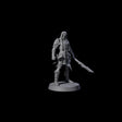 Muscular Elf Frost Guardian A Miniature for Dungeons and Dragons, Pathfinder or other TTRPGs