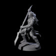Muscular Elf Frost Guardian C Miniature for Dungeons and Dragons, Pathfinder or other TTRPGs