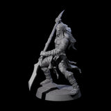 Muscular Elf Frost Guardian C Miniature for Dungeons and Dragons, Pathfinder or other TTRPGs
