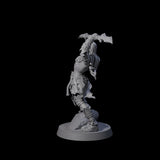 Muscular Elf Frost Guardian D Miniature for Dungeons and Dragons, Pathfinder or other TTRPGs