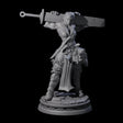 Muscular Female Barbarian Miniature for Dungeons and Dragons, Pathfinder or other TTRPGs