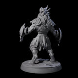 Muscular Leonin Warrior A Miniature for Dungeons and Dragons, Pathfinder or other TTRPGs