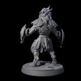 Muscular Leonin Warrior A Miniature for Dungeons and Dragons, Pathfinder or other TTRPGs