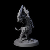 Muscular Leonin Warrior C Miniature for Dungeons and Dragons, Pathfinder or other TTRPGs