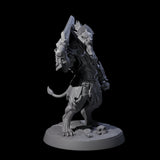 Muscular Leonin Warrior C Miniature for Dungeons and Dragons, Pathfinder or other TTRPGs