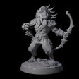Muscular Leonin Warrior D Miniature for Dungeons and Dragons, Pathfinder or other TTRPGs