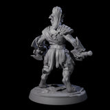 Muscular Leonin Warrior E Miniature for Dungeons and Dragons, Pathfinder or other TTRPGs