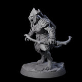 Muscular Leonin Warrior F Miniature for Dungeons and Dragons, Pathfinder or other TTRPGs