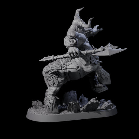 Muscular Raging Centaur A Miniature for Dungeons and Dragons, Pathfinder or other TTRPGs