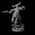 Muscular Raging Centaur A Miniature for Dungeons and Dragons, Pathfinder or other TTRPGs