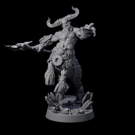 Muscular Raging Centaur A Miniature for Dungeons and Dragons, Pathfinder or other TTRPGs