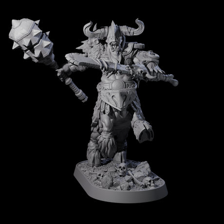 Muscular Raging Centaur B Miniature for Dungeons and Dragons, Pathfinder or other TTRPGs