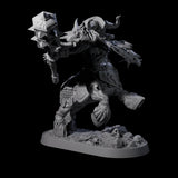 Muscular Raging Centaur B Miniature for Dungeons and Dragons, Pathfinder or other TTRPGs