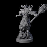 Muscular Raging Centaur B Miniature for Dungeons and Dragons, Pathfinder or other TTRPGs
