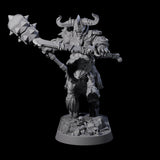 Muscular Raging Centaur B Miniature for Dungeons and Dragons, Pathfinder or other TTRPGs