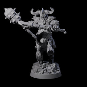 Muscular Raging Centaur B Miniature for Dungeons and Dragons, Pathfinder or other TTRPGs