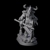 Muscular Raging Centaur D Miniature for Dungeons and Dragons, Pathfinder or other TTRPGs