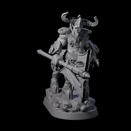 Muscular Raging Centaur D Miniature for Dungeons and Dragons, Pathfinder or other TTRPGs