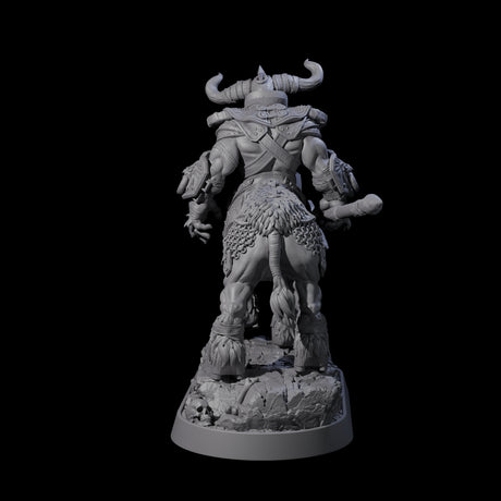 Muscular Raging Centaur D Miniature for Dungeons and Dragons, Pathfinder or other TTRPGs