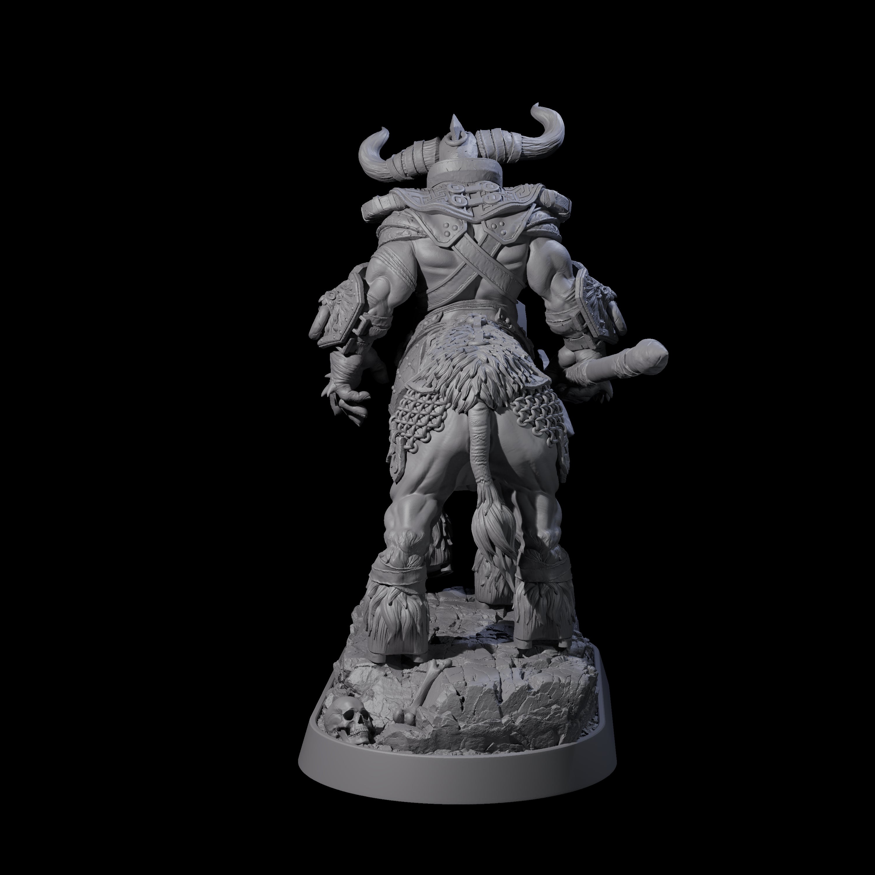 Muscular Raging Centaur D Miniature for Dungeons and Dragons, Pathfinder or other TTRPGs
