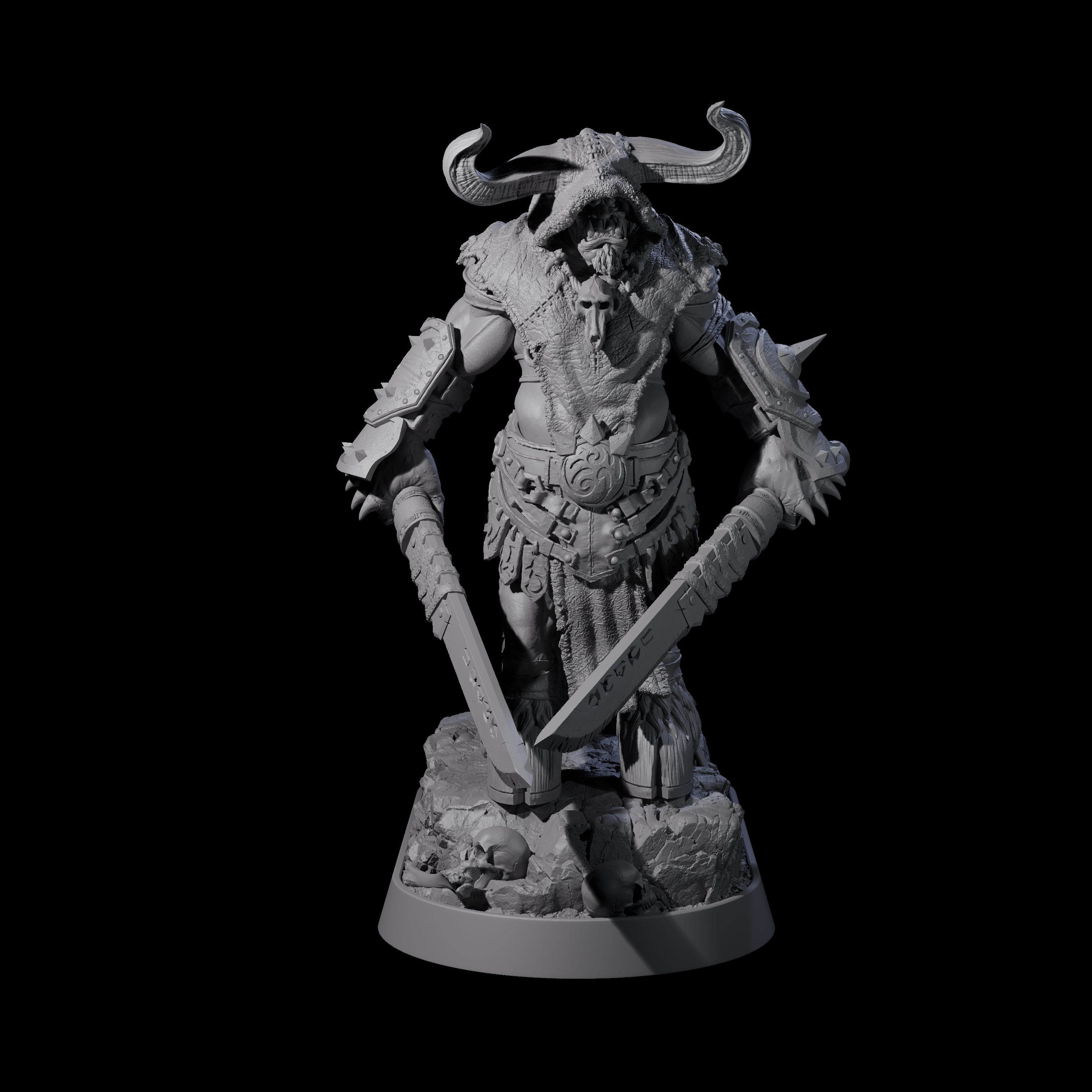 Muscular Raging Centaur E Miniature for Dungeons and Dragons, Pathfinder or other TTRPGs