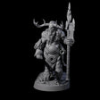 Muscular Raging Centaur F Miniature for Dungeons and Dragons, Pathfinder or other TTRPGs