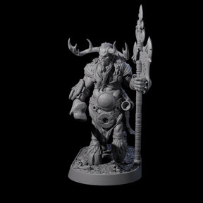 Muscular Raging Centaur F Miniature for Dungeons and Dragons, Pathfinder or other TTRPGs