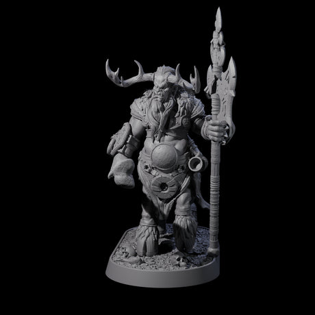 Muscular Raging Centaur F Miniature for Dungeons and Dragons, Pathfinder or other TTRPGs
