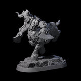 Muscular Raging Centaur G Miniature for Dungeons and Dragons, Pathfinder or other TTRPGs