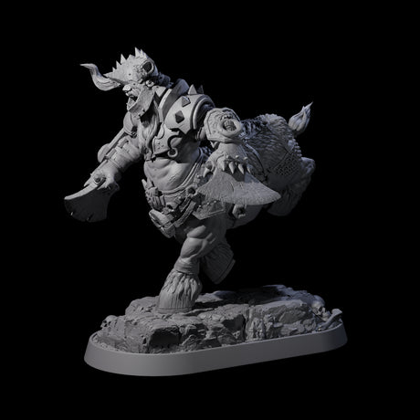 Muscular Raging Centaur G Miniature for Dungeons and Dragons, Pathfinder or other TTRPGs