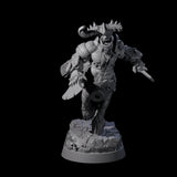 Muscular Raging Centaur G Miniature for Dungeons and Dragons, Pathfinder or other TTRPGs
