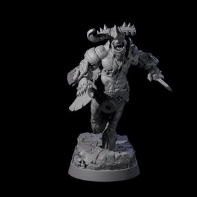 Muscular Raging Centaur G Miniature for Dungeons and Dragons, Pathfinder or other TTRPGs