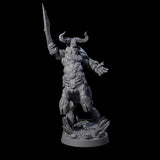Muscular Raging Centaur H Miniature for Dungeons and Dragons, Pathfinder or other TTRPGs