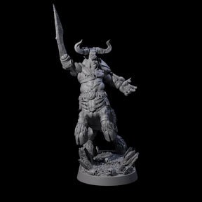 Muscular Raging Centaur H Miniature for Dungeons and Dragons, Pathfinder or other TTRPGs
