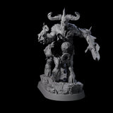 Muscular Raging Centaur J Miniature for Dungeons and Dragons, Pathfinder or other TTRPGs