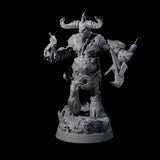 Muscular Raging Centaur J Miniature for Dungeons and Dragons, Pathfinder or other TTRPGs