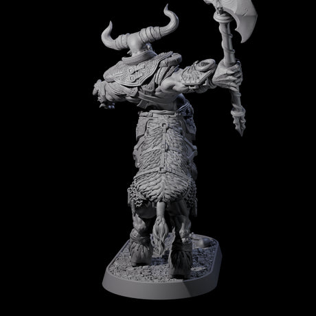 Muscular Raging Centaur K Miniature for Dungeons and Dragons, Pathfinder or other TTRPGs