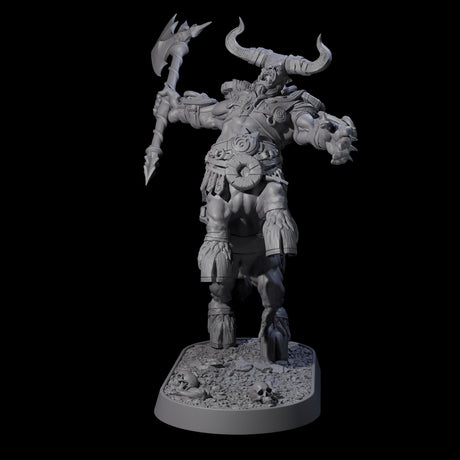 Muscular Raging Centaur K Miniature for Dungeons and Dragons, Pathfinder or other TTRPGs