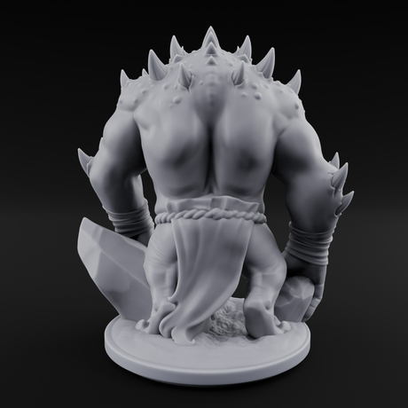 Muscular Slaad Aberration Miniature for Dungeons and Dragons, Pathfinder or other TTRPGs